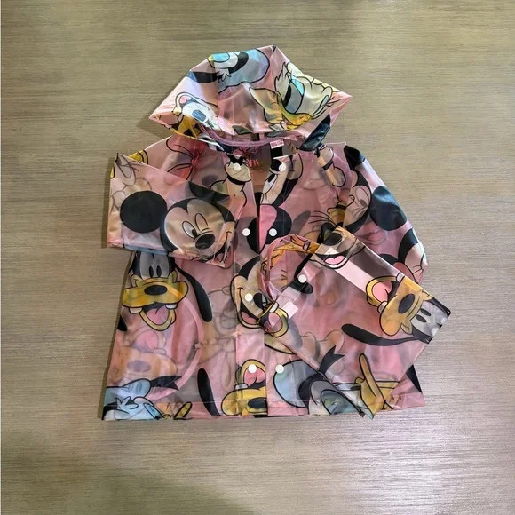 Zara Disney Rain jacket with tote - Picture 1 of 6
